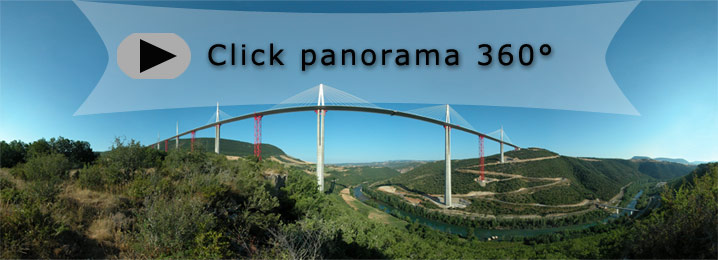 Panorama 360° Viaduc de Millau 2004