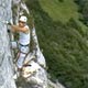 Via ferrata, col de Rousset