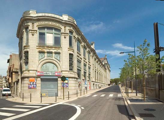 View of the street