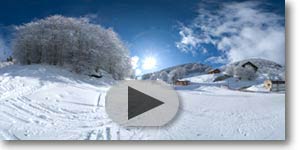 Le col de Rousset en hiver